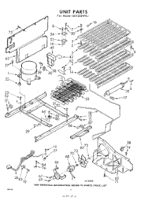 06 - Unit parts for Whirlpool Freezer EEV202XYR1 / from AppliancePartsPros.com