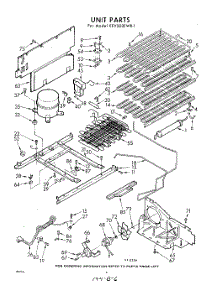 06 - Unit parts for Whirlpool Freezer EEV203EYR1 / from AppliancePartsPros.com