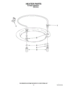 08 - Heater Parts parts for Whirlpool Dishwasher IUD8100YS1 / from AppliancePartsPros.com