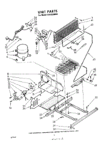 06 - Unit parts for Whirlpool Freezer EEV203NW0 / from AppliancePartsPros.com