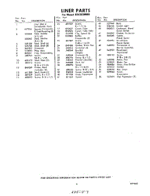 09 - Section parts for Whirlpool Freezer EEV203NW0 / from AppliancePartsPros.com