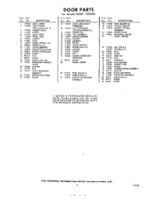 05 - Section parts for Whirlpool Dishwasher GSAF500W0 / from AppliancePartsPros.com