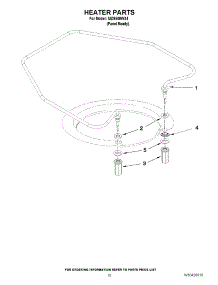 08 - Heater Parts parts for Whirlpool Dishwasher IUD9500WX4 / from AppliancePartsPros.com