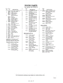 05 - Lit / Optional parts for Whirlpool Freezer EEV272FW0 / from AppliancePartsPros.com