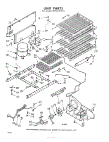 06 - Unit parts for Whirlpool Freezer EEV272FW0 / from AppliancePartsPros.com