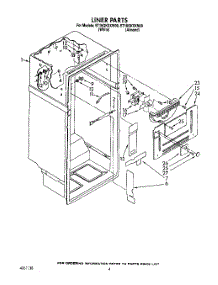 03 - Liner parts for Whirlpool Refrigerator ET18GKXXG00 / from AppliancePartsPros.com