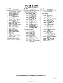 05 - Lit / Optional parts for Whirlpool Freezer EEV272FW1 / from AppliancePartsPros.com