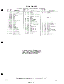 05 - Section parts for Whirlpool Dishwasher GSAU300W1 / from AppliancePartsPros.com