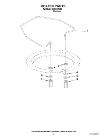 08 - Heater Parts parts for Whirlpool Dishwasher IUD9750WS4 / from AppliancePartsPros.com