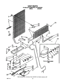 07 - Unit parts for Whirlpool Refrigerator ET18HMXXN00 / from AppliancePartsPros.com