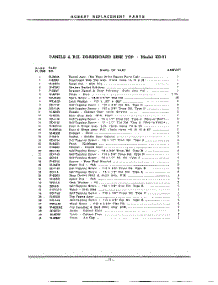 17 - Section parts for Kitchenaid Dishwasher KD11 / from AppliancePartsPros.com