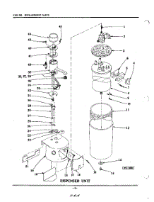 02 - Section parts for Kitchenaid Hot Water Dispenser KHD100 / from AppliancePartsPros.com