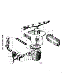 04 - Wash And Drain Unit parts for Kitchenaid Dishwasher KD31 / from AppliancePartsPros.com