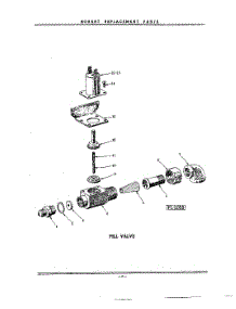 08 - Fill Valve parts for Kitchenaid Dishwasher KD31 / from AppliancePartsPros.com