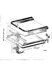 10 - Door And Latch Unit parts for Kitchenaid Dishwasher KD31 / from AppliancePartsPros.com