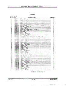 19 - Section parts for Kitchenaid Dishwasher KD31 / from AppliancePartsPros.com
