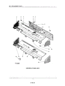 04 - Controls parts for Kitchenaid Dishwasher KDA7 / from AppliancePartsPros.com