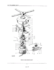 08 - Wash And Drain parts for Kitchenaid Dishwasher KDA7 / from AppliancePartsPros.com