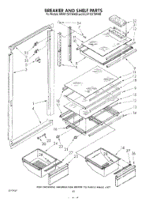06 - Breaker And Shelf parts for Kitchenaid Refrigerator KLRF15XTAL00 / from AppliancePartsPros.com