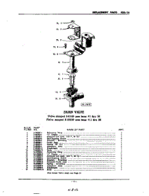 03 - Drain Valve parts for Kitchenaid Dishwasher KDC16 / from AppliancePartsPros.com