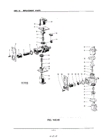 04 - Fill Valve parts for Kitchenaid Dishwasher KDC16 / from AppliancePartsPros.com
