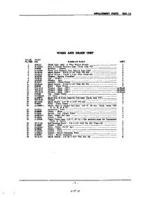 08 - Section parts for Kitchenaid Dishwasher KDC16 / from AppliancePartsPros.com