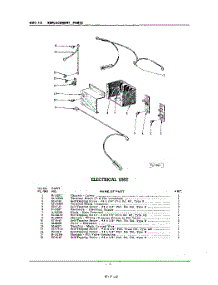 17 - Electrical parts for Kitchenaid Dishwasher KDC16 / from AppliancePartsPros.com