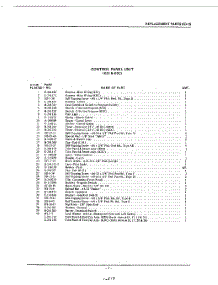 07 - Section parts for Kitchenaid Dishwasher KDC19 / from AppliancePartsPros.com