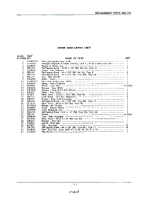 09 - Section parts for Kitchenaid Dishwasher KDC37A / from AppliancePartsPros.com