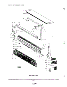 12 - Channel parts for Kitchenaid Dishwasher KDC37A / from AppliancePartsPros.com