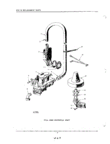 09 - Fill And Overfill parts for Kitchenaid Dishwasher KDC38 / from AppliancePartsPros.com