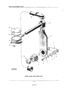 11 - Upper Wash And Rinse parts for Kitchenaid Dishwasher KDC58 / from AppliancePartsPros.com