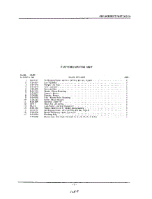09 - Section parts for Kitchenaid Dishwasher KDC59 / from AppliancePartsPros.com
