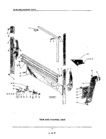 09 - Trim And Channel parts for Kitchenaid Dishwasher KDD66 / from AppliancePartsPros.com