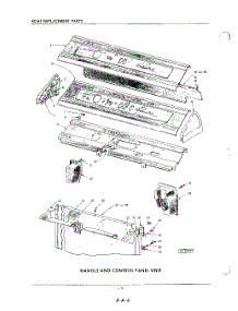 06 - Handle And Controls parts for Kitchenaid Dishwasher KDD67 / from AppliancePartsPros.com