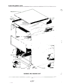 04 - Sub-Base And Housing parts for Kitchenaid Dishwasher KDD67B / from AppliancePartsPros.com
