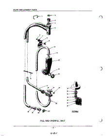 15 - Fill And Overfill parts for Kitchenaid Dishwasher KDD67B / from AppliancePartsPros.com