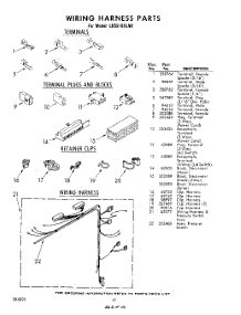 10 - Wiring Harness parts for Whirlpool Washer LB5510XLN0 / from AppliancePartsPros.com