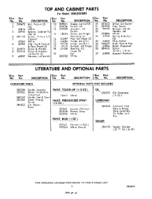 03 - Literature And Optional parts for Whirlpool Washer LB5520XKW0 / from AppliancePartsPros.com