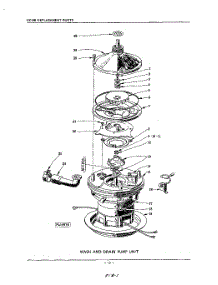 15 - Wash And Drain Pump parts for Kitchenaid Dishwasher KDD68 / from AppliancePartsPros.com