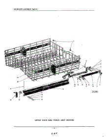 22 - Kdr-68 parts for Kitchenaid Dishwasher KDD68 / from AppliancePartsPros.com