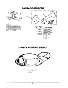 08 - Grain Mill Attachment parts for Whirlpool KBC5N / from AppliancePartsPros.com