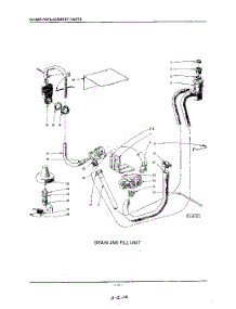 12 - Drain And Fill parts for Kitchenaid Dishwasher KDD68B / from AppliancePartsPros.com