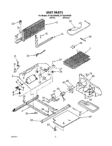06 - Unit parts for Whirlpool Refrigerator ET18LKXAN00 / from AppliancePartsPros.com