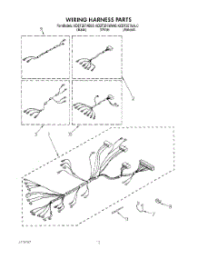 10 - Wiring Harness parts for Kitchenaid Range KDDT207AAL0 / from AppliancePartsPros.com