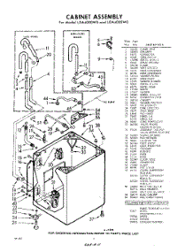 02 - Cabinet parts for Whirlpool Washer LDA4000W0 / from AppliancePartsPros.com