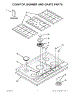 01 - Cooktop, Burner And Grate Parts
