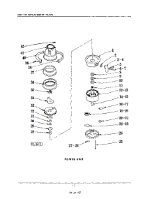 02 - Section parts for Kitchenaid Disposer KWC110 / from AppliancePartsPros.com