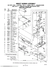07 - Burner parts for Whirlpool Dryer LG3001XKW0 / from AppliancePartsPros.com