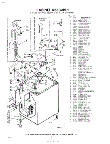 02 - Cabinet parts for Whirlpool Washer LFA5530W0 / from AppliancePartsPros.com